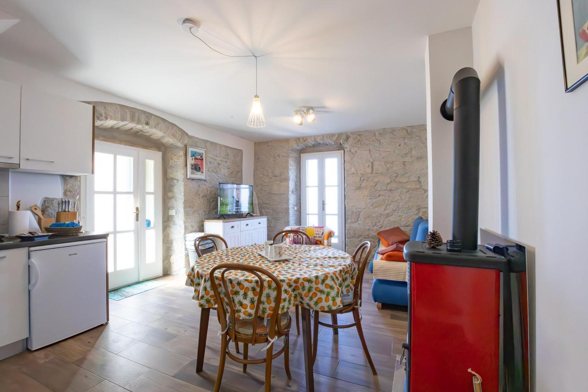 Вилла Stone House Kurtic Stara Подгора Экстерьер фото